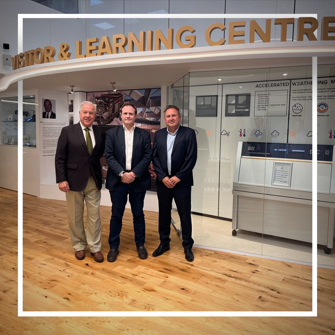 We were delighted to welcome our local MP, Tom Tugendhat, Minister of State for Security for the UK, and Kent County Council Councillor Harry Rayner, to our Lucas R&amp;D centre and training facilities last week.