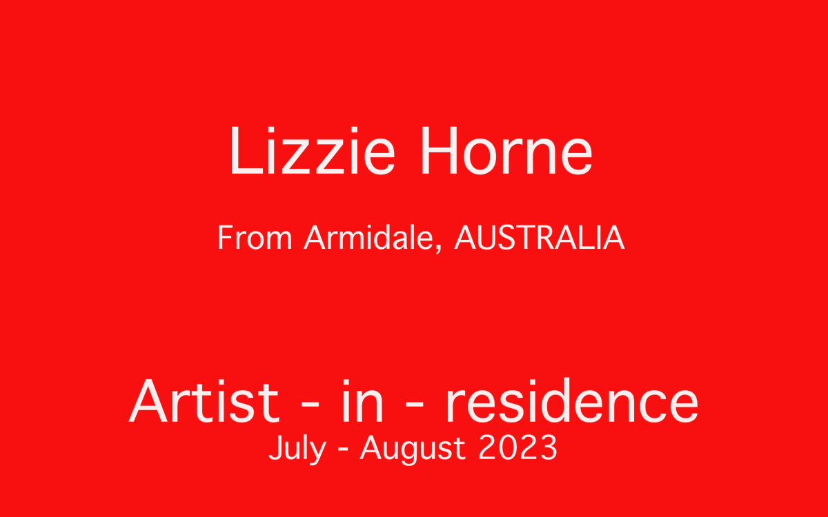 APRstaff's tweet photo. Welcome new artist resident from Australia https://t.co/JW72cSklFO https://t.co/ZM8d6VLwEg
