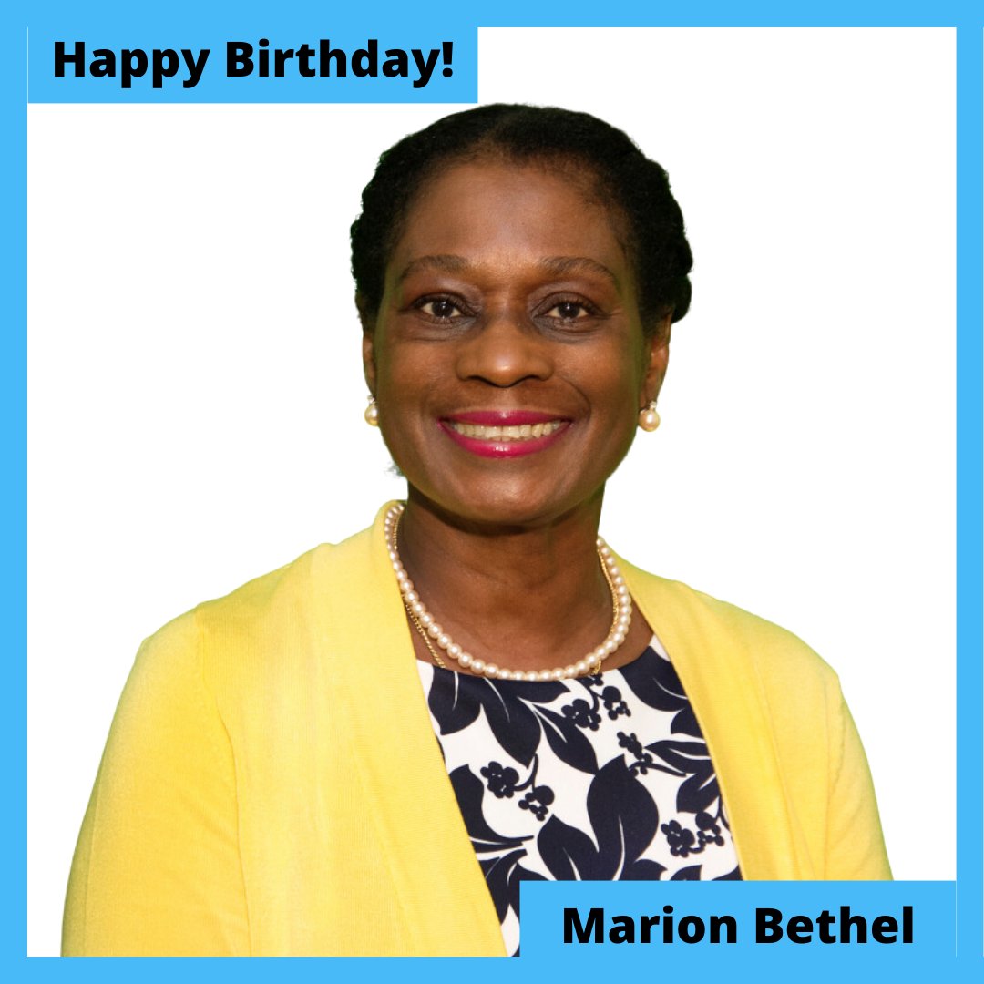 Share your birthday wishes with our #SpeakersBureau member Marion Bethel! Marion is a #Bahamian attorney, social activist, & writer, who has advocated for the rights of Bahamian women & girls for decades. Learn more about booking Marion for your event ➡️ loom.ly/OuE365o