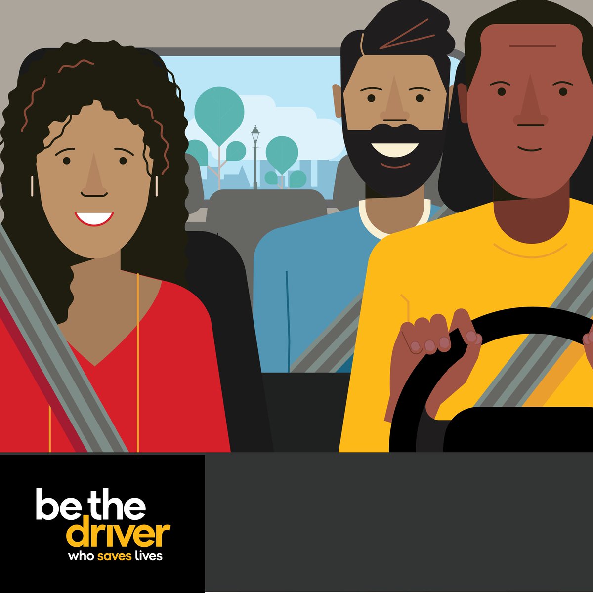 No matter who’s along for the ride, make sure everyone’s safe — including YOU. #BeTheDriver #BuckleUp #MDOTSafety