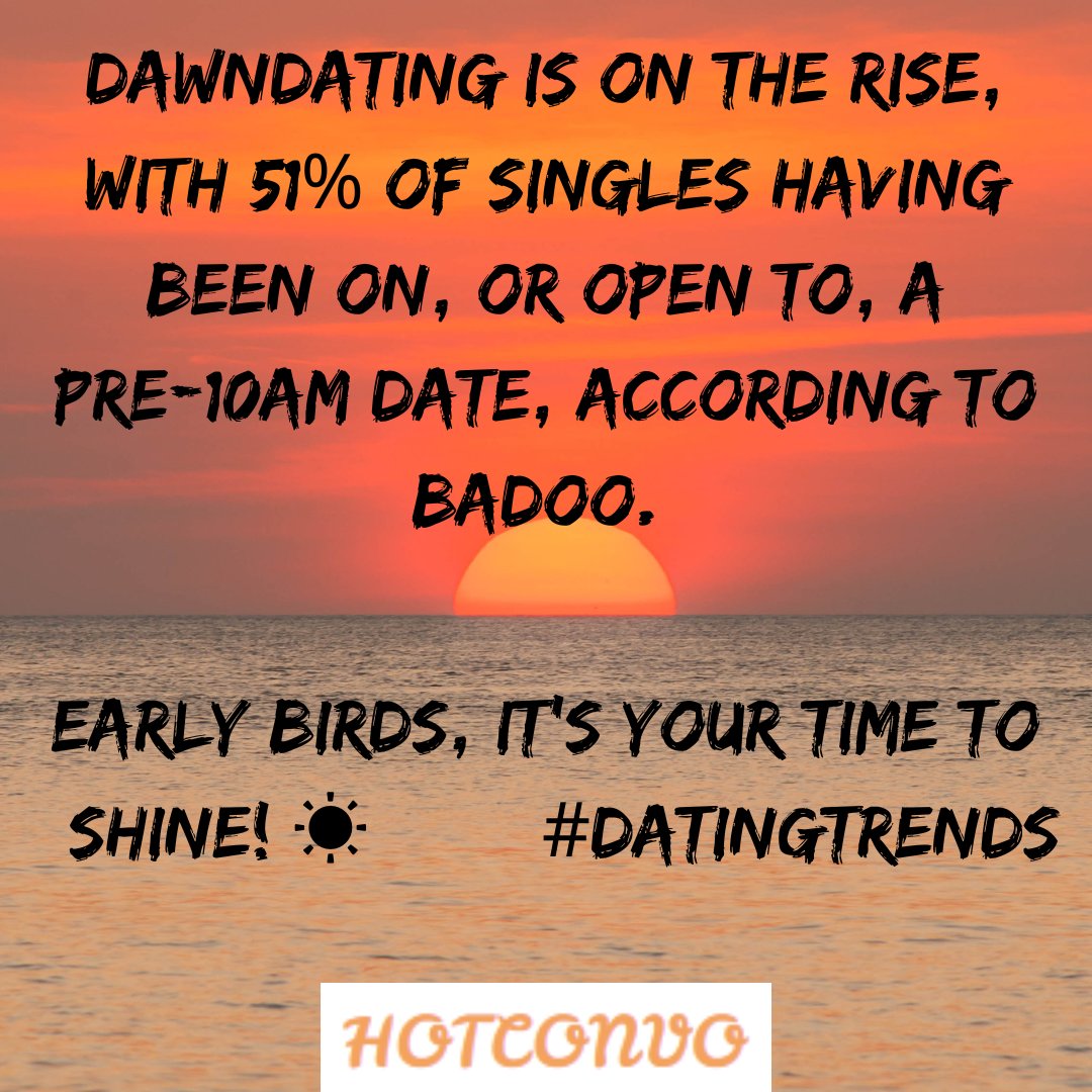 Hey Tweeps, ever played this game? Are you an a.m. romance ranger or a p.m. passion partner? #DawnDate or #DuskDate, what's your jam? #Datingapps #HotConvo #Flirteducation
