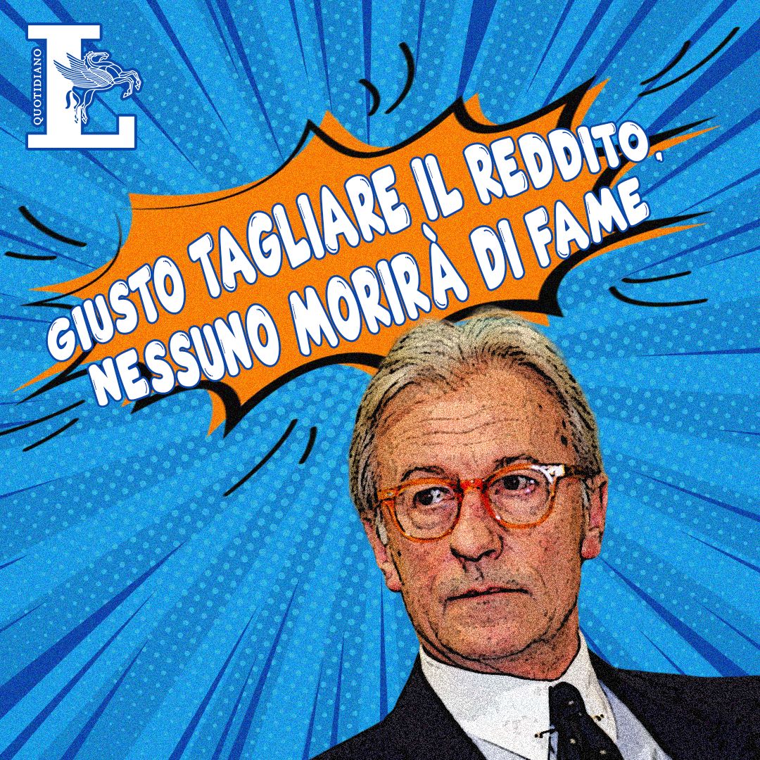 Libero_official's tweet photo. ➡️ Via il reddito di cittadinanza? Nessuno morirà di fame: leggi il commento di Vittorio Feltri su Libero

#Libero #LiberoQuotidiano @vfeltri https://t.co/GanSsixUmy