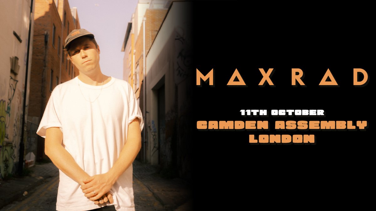 Live Nation Source (@lnsource) on Twitter photo NEW: Songwriter and producer <a href="/maxradmaxrad/">maxradmaxrad</a> will play London’s <a href="/CamdenAssembly/">Camden Assembly</a> in October 👌
Get tickets this Friday at 10am 👉 livenation.uk/Ipyg50Pp8x0 NEW: Songwriter and producer <a href="/maxradmaxrad/">maxradmaxrad</a> will play London’s <a href="/CamdenAssembly/">Camden Assembly</a> in October 👌
Get tickets this Friday at 10am 👉 livenation.uk/Ipyg50Pp8x0
