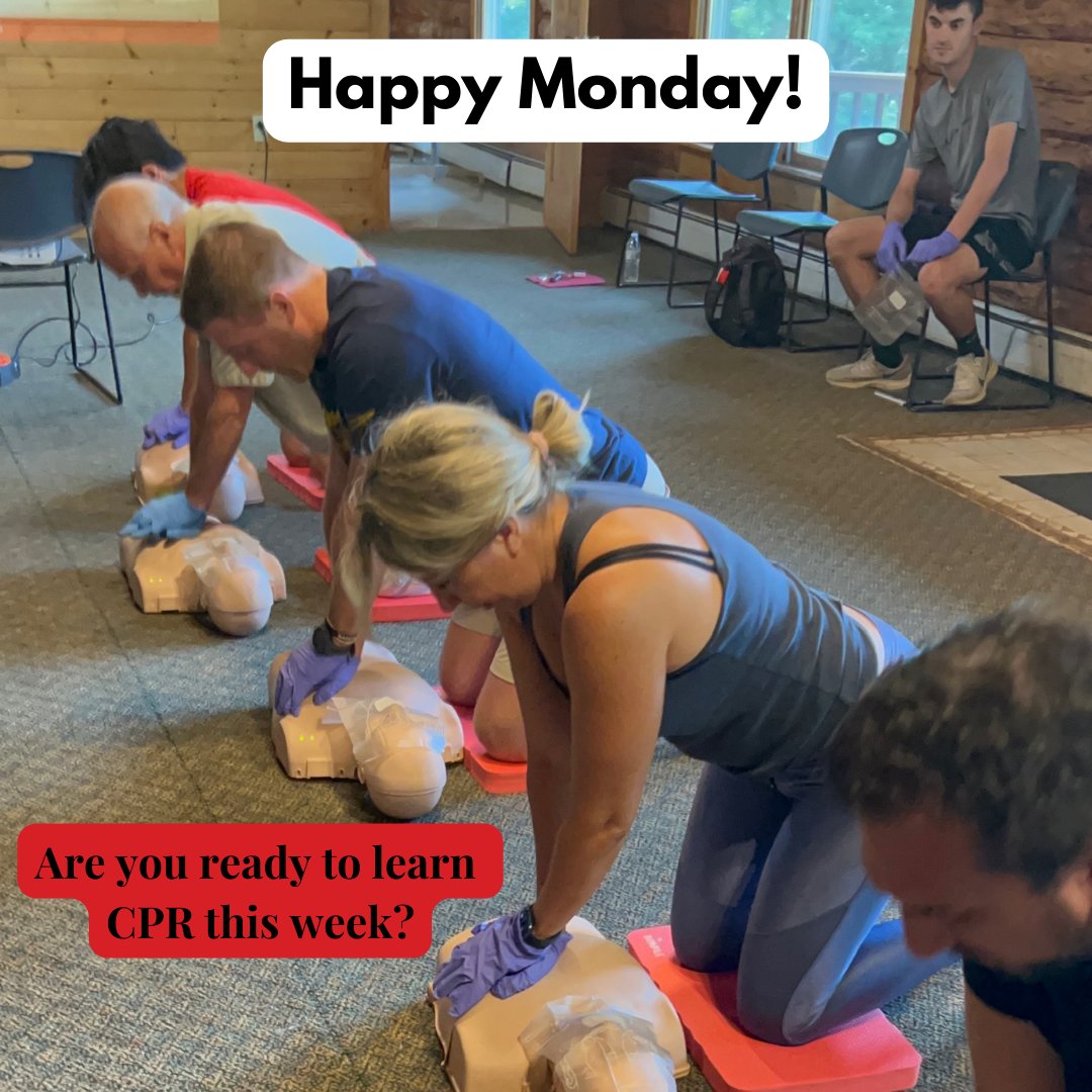 Happy Monday! Start your week by registering for a CPR class today! 

 #cpr #firstaid #basiclifesupport #privateclasses #onsitetraining #care1stcpr #Care1stTrainingGroup #piscatawaynj #edisonnj #morristownnj #hillsboroughnj #summitnj #westfieldnj #cprsaveslives #learncpr