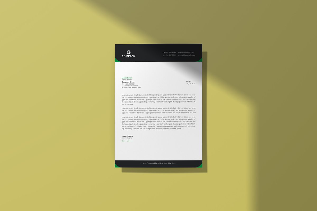 Business Letterhead Design
Behance: lnkd.in/e3qjQf9c

If you need to create a Professional Letterhead Design you will contact me now!

Gmail : graphicprojectt4@gmail.com
WhatsApp : +8801317845623

#modern #letterhead #template #simple #branding #business #corporate #vector