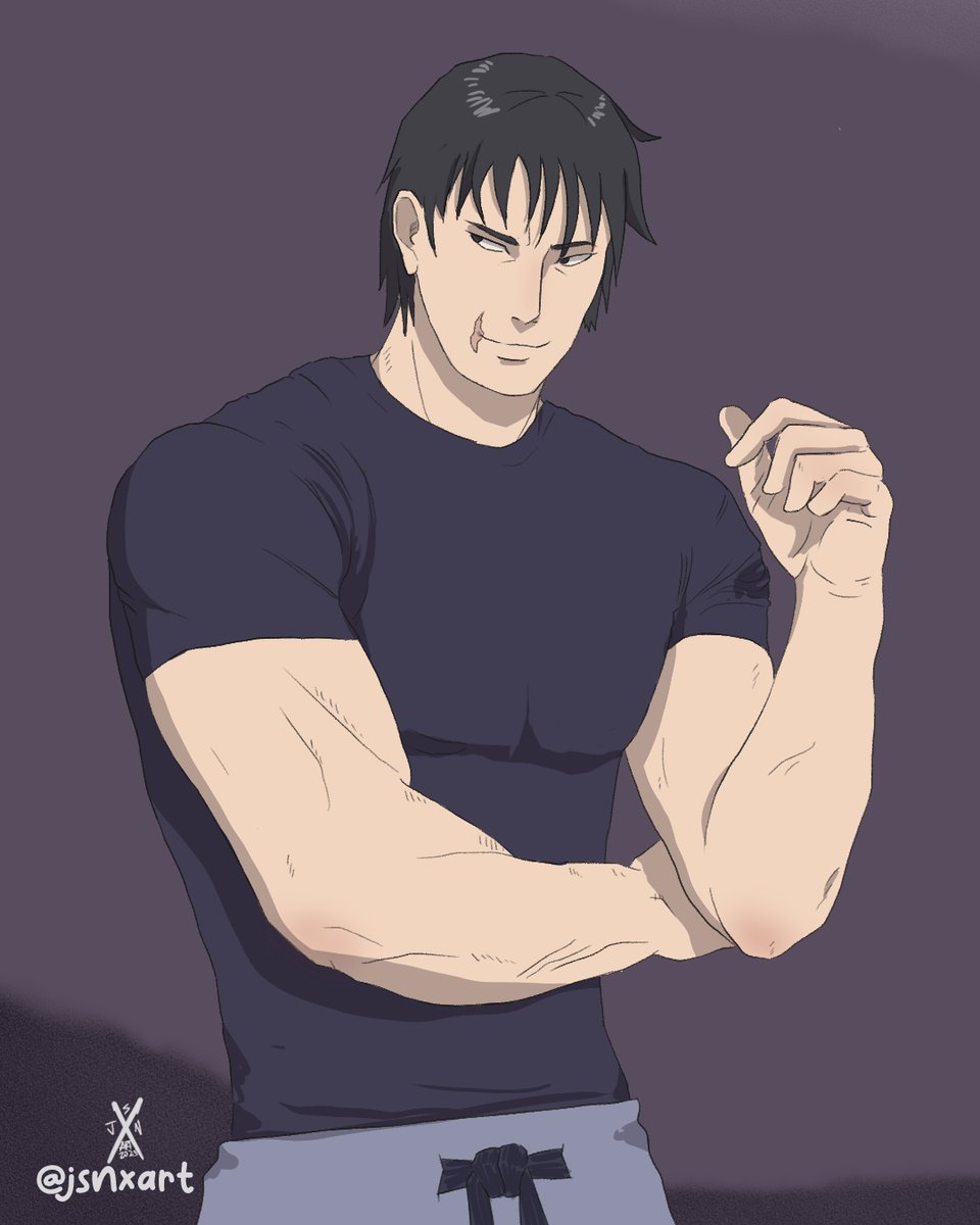 jsnxart's tweet photo. Who the hell do you think you're giving orders to?
#TojiFushiguro https://t.co/SF7ha4OPFG