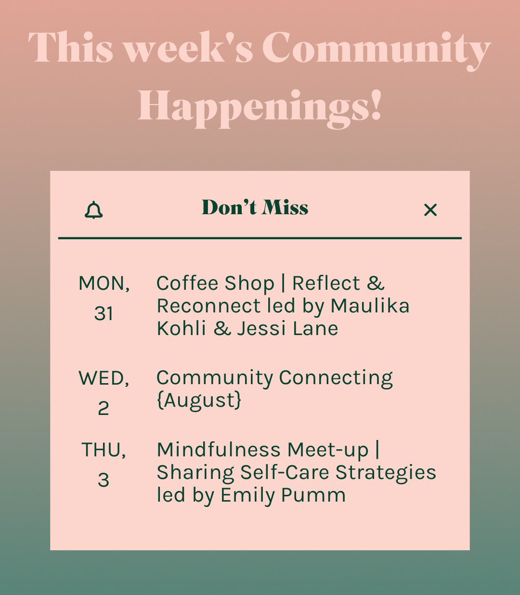 Don’t miss out on this week’s fun! 💖thechroniconcommunity.com