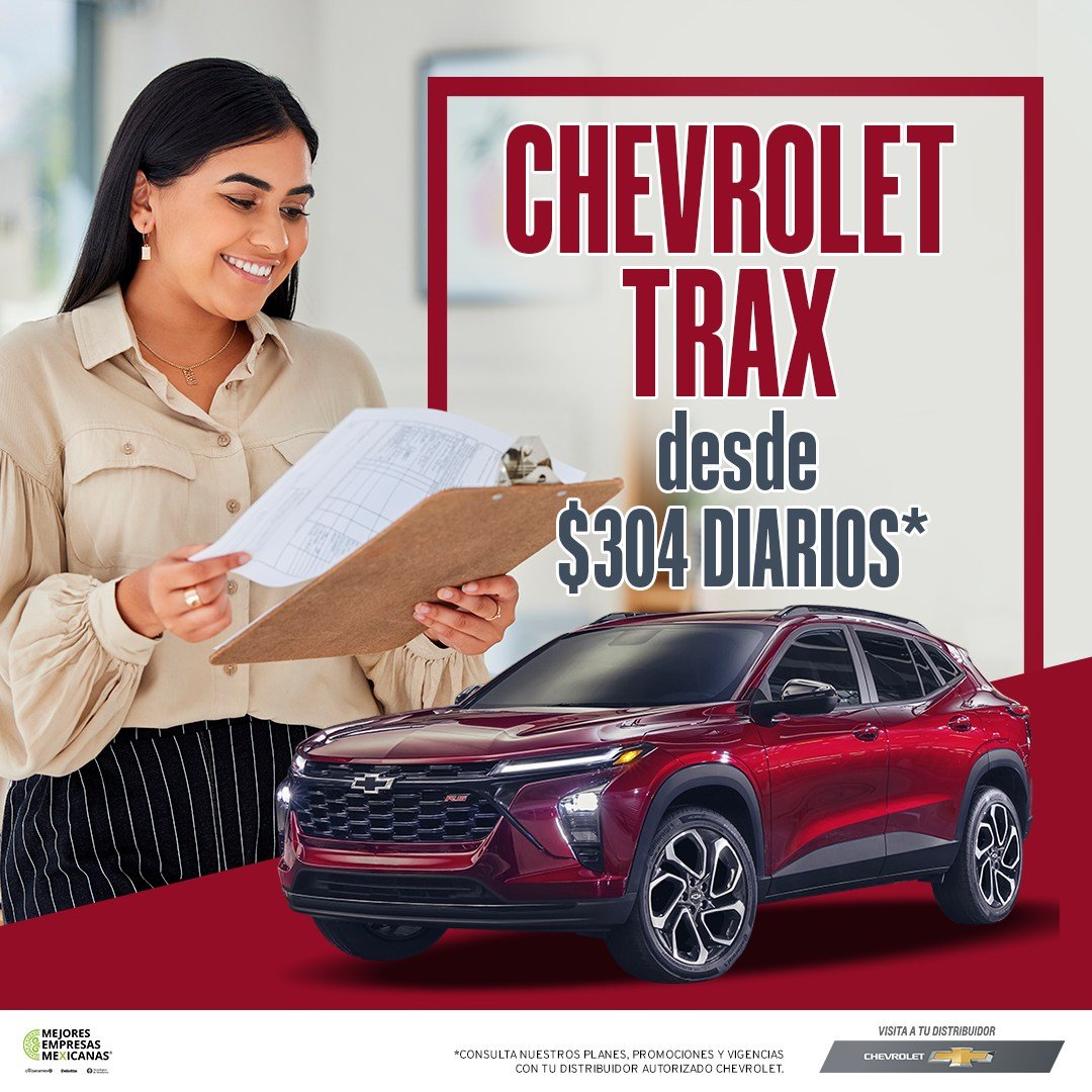 Suauto_Oficial's tweet photo. Chevrolet Trax está diseñada para mantener a tus pasajeros super cómodos durante todos los trayectos.
Llévatela con PLAN RETO sin comisión por apertura.
Contrátala 📷 https://t.co/n0R9Ipf56t
.
.
.
.
.
#SUAUTO #CHEVROLET #AUTONUEVO #TRAX2024 #AUTOFINANCIAMIENTO https://t.co/JbXneB5C7M
