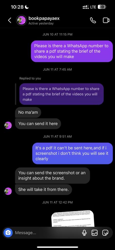 TheSilvapr_'s tweet photo. I don’t know how IG influencers act asif they’re God or something @papaya_ex was paid 300k to make 2 videos for a @ayamsabinus on IG. It��s been over 2 months now, she has just been giving silly excuses. The social media manager lady just got sacked today cus she was the one that suggested they use Papaya. I was so angry when she called me on phone and she was crying. You people should fear God now Haba