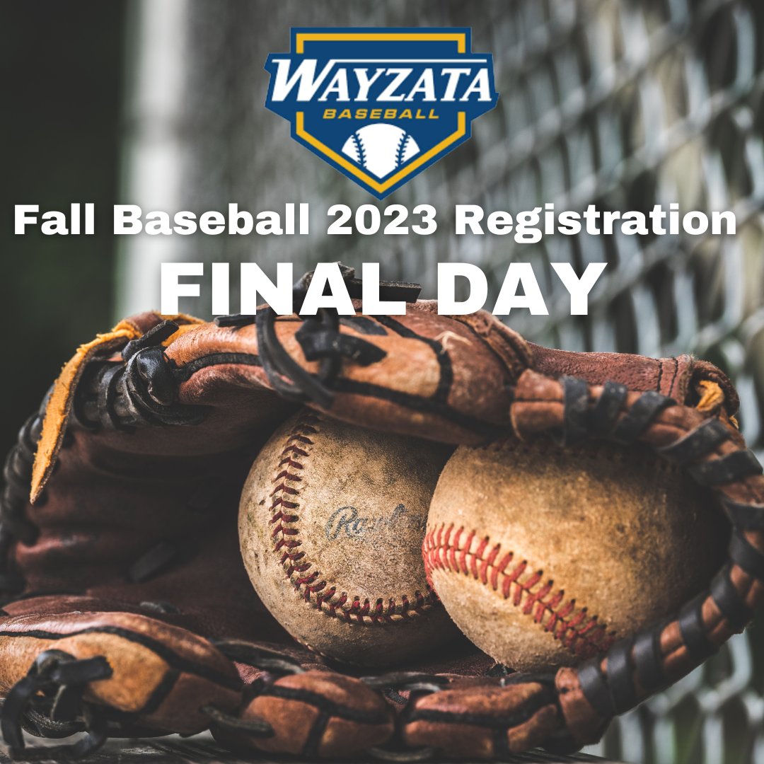 PWYBA's tweet image. Today is the final day to register players entering 1st through 11th grade this upcoming 2023-2024 school year. Register at pwyba.com.

2023 fall practice and game schedules will be communicated to head coaches shortly after teams are formed in early August.