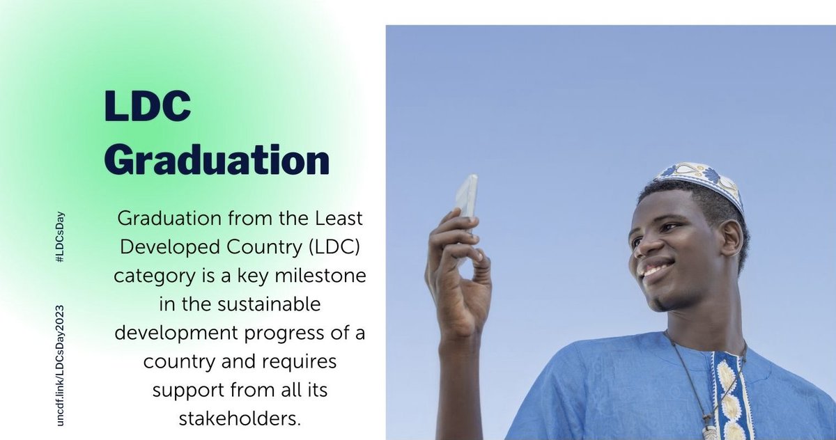 LDC Graduation means better livelihoods for people living in #LDCs.

On #LDCsDay, let’s explore how this goal can be accomplished and how the #SDGs are the guiding path to graduation.

UNCDF Annual Report: uncdf.link/2022AR