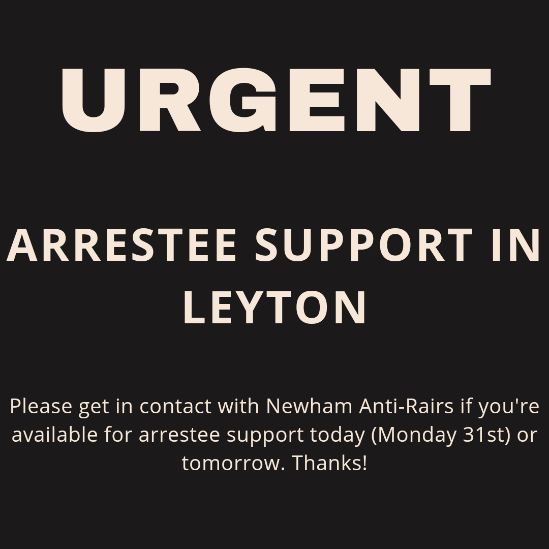 Newham Anti-Raids tweet media