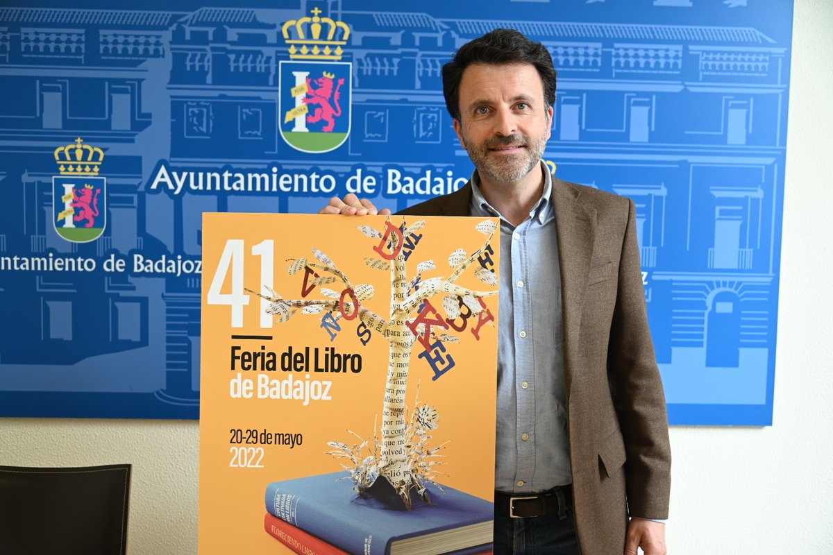 FLBadajoz's tweet photo. 📌 Nuestro pregonero de la #41FLB, @jlgilsoto, es el nuevo secretario gral. de Cultura, Turismo, Jóvenes y Deportes.
⚡️Gran representante para la cultura extremeña.
📺 Este es el pregón que ofreció en nuestra 𝐹𝘪𝑒𝘴𝑡𝘢 𝘥𝑒 𝑙𝘢𝑠 𝐿𝘦𝑡𝘳𝑎𝘴 👉 https://t.co/ew0w23yl3E https://t.co/2TMqAdZ9nD