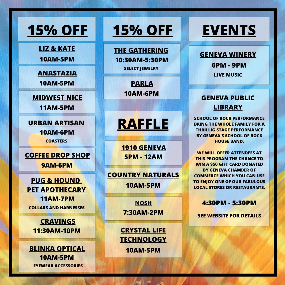 CrystalLifeTech's tweet photo. First Fridays is happening this week! Can you believe August starts tomorrow?? 

Visit Crystal Life Technology and enter our Raffle for a free chance to win a $20 CLT Gift Certificate!

https://t.co/an7uolQy2J https://t.co/IrTWR4tnLo