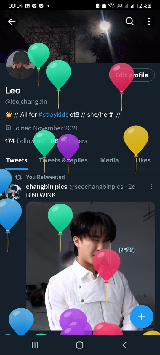 leo_changbin's tweet photo. A double birthday for me as a STAY as well 🥳💕 https://t.co/7BShY7tWMk