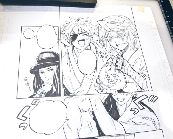 みんな描いてます 間に合え〜