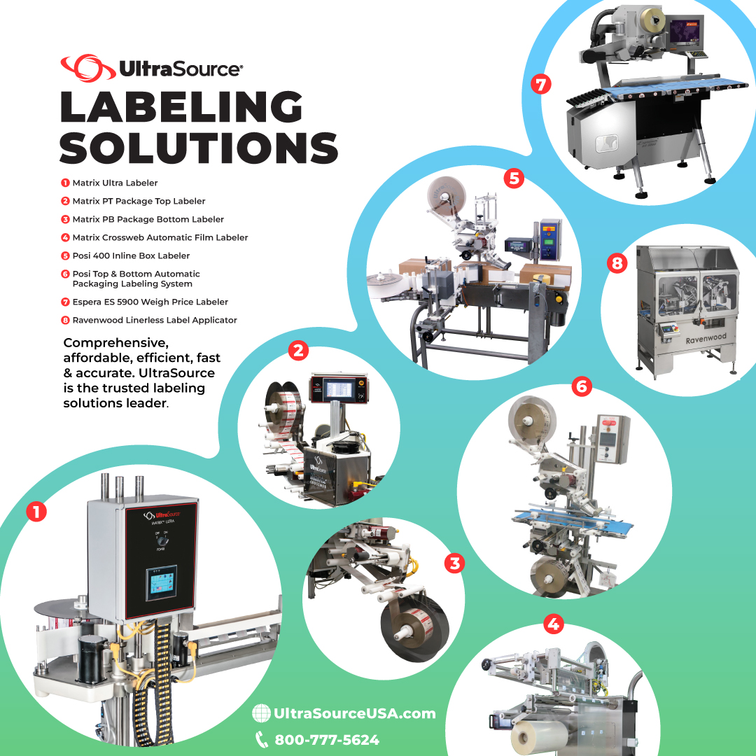 UltraSourceUSA's tweet photo. UltraSource is a leader in package labeling solutions with a broad range of clients in the food, medical and other industries.

https://t.co/ym9D7F6O84

#labelingmachine #labelingequipment #labelingsolution #labelingtech #packagingequipment #productlabeling #industriallabeling https://t.co/OuKpKQHvwC