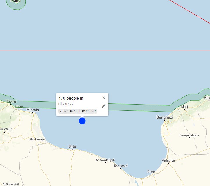 🆘 170 lives at risk off #Libya! About 170 people, including children, are drifting off the Libyan coast, about 60 miles off #Sirte. They have no water and no food on board and urgently need help. Authorities are alerted: a rescue operation must be launched without delay!
