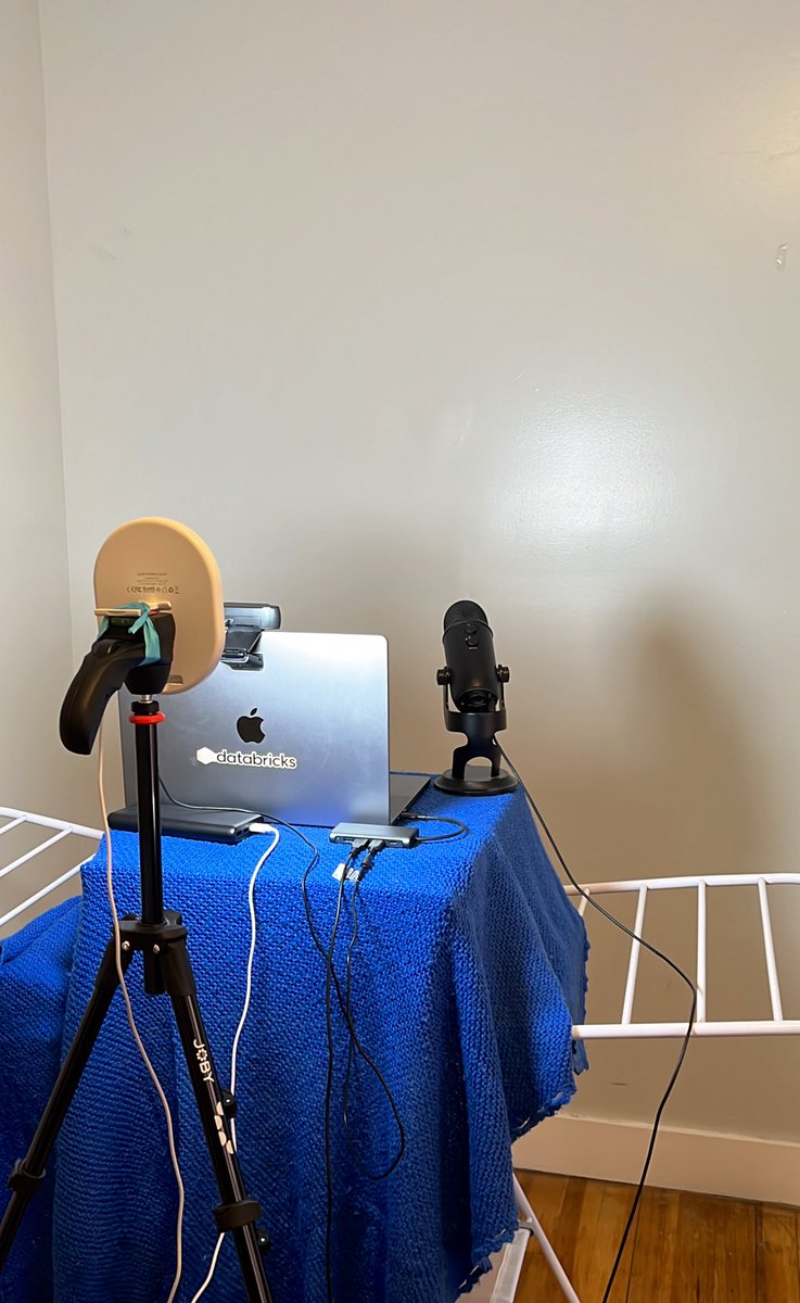 samraymond's tweet photo. “May not look like much but she’s got it where it counts” time to record Course 2! #LLMs @databricks https://t.co/A1wdQNkn7H https://t.co/HnaQThhavw