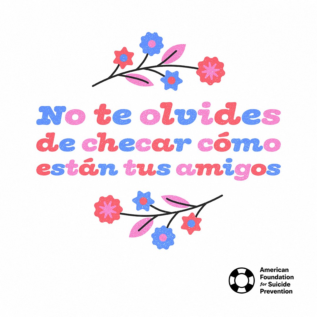 AFSPLouisiana's tweet photo. Summer is flying by, but don't forget to check in on your friends! 💐 

El verano pasa volando, pero no olvides ver cómo están tus amistades. 💐 https://t.co/obwF23N0Aj
