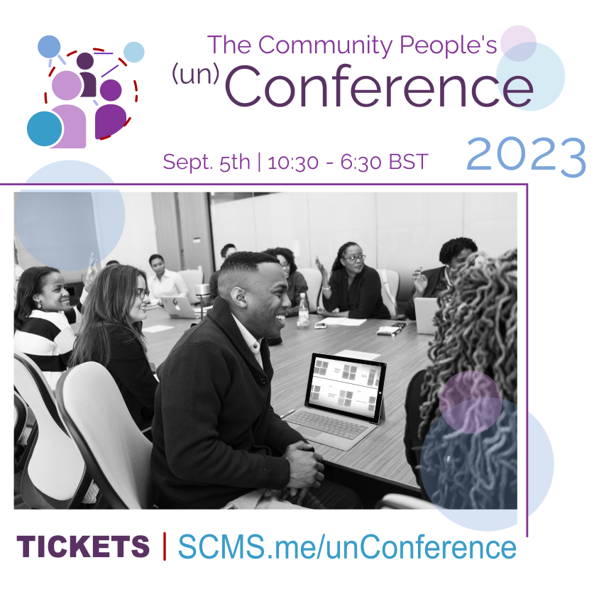SamanthaVenia's tweet photo. Join us on September 5th for our 3rd Community Unconference! 🗓️ 
This hybrid #unconference focuses on making better hybrid events to scale local solutions. Get direct advice from other professionals that made hybrid work! Get your FREE Ticket: https://t.co/BeywWQFJ13 https://t.co/9VHDgJ48vr