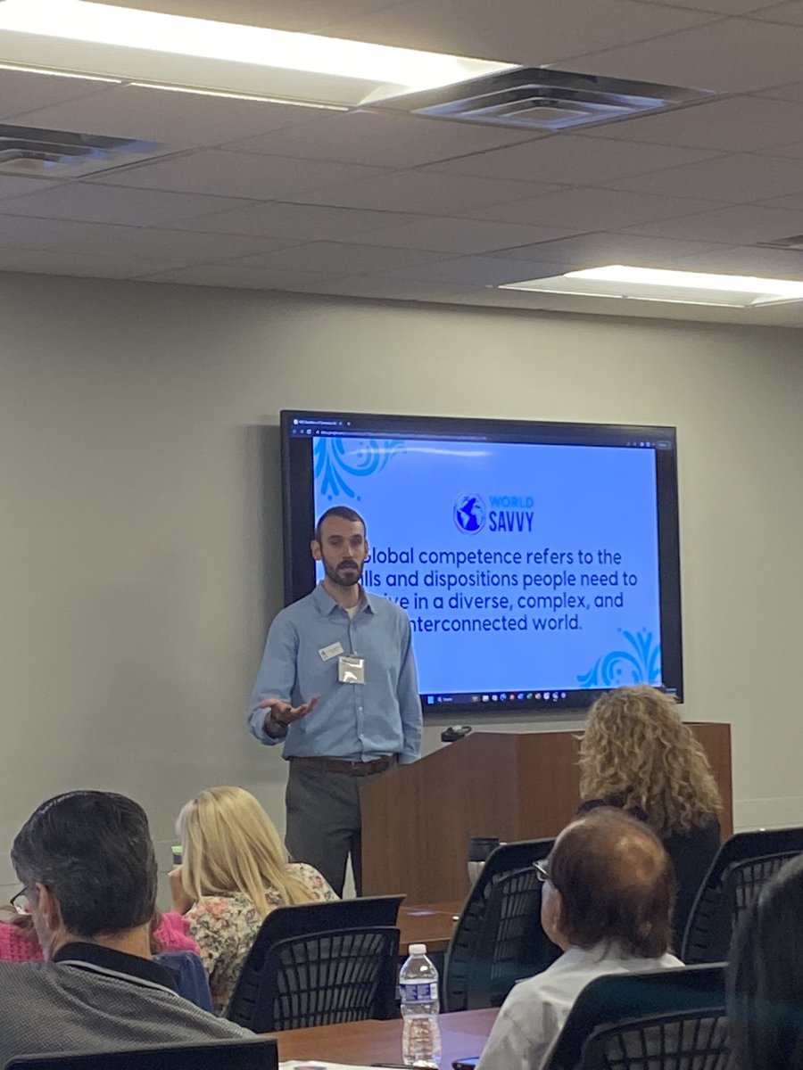 Happy Monday! Excited to be starting our week at @CenterPoint as part of the Educator Externships with @MplsChamber . Our workshop today is entitled “Global Competence: Educating for a Global Economy.”