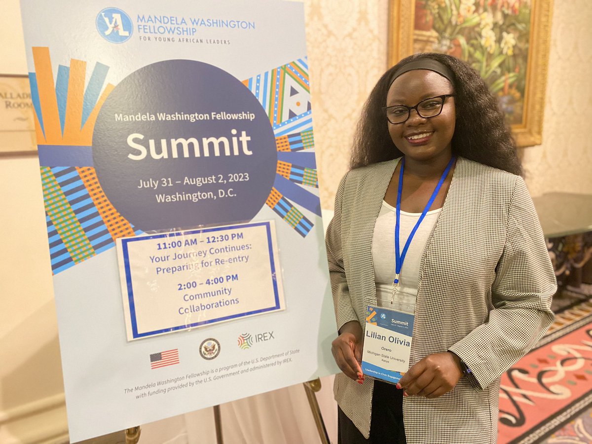 In Washington D.C for the @WashFellowship Summit🇺🇸.This culminating event is an opportunity for Fellows to build the foundations of long-term partnerships with U.S. professionals in public, private and non- profit sectors.
#Exchangeourworld 
#MandelaFellow 
#YALI2023