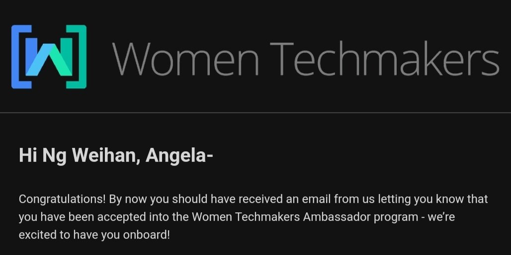 I'm so super happy to share that I'm now an ambassador of @Google @WomenTechmakers 🎉 it's an exciting journey ahead and I look forward to what this means for increasing accessibility in the tech space! 🦾👩‍💻