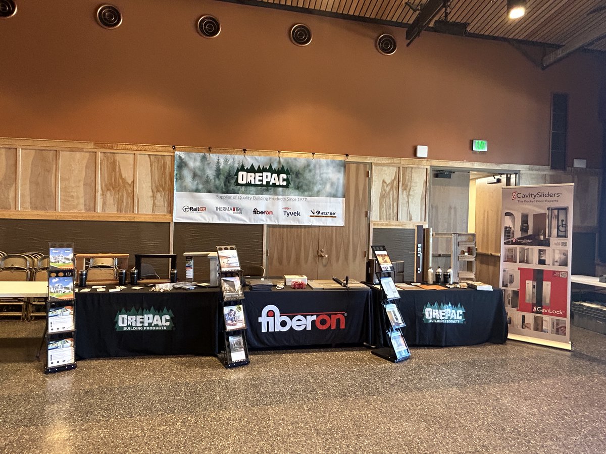 OrePacProducts's tweet photo. Despite getting rain for more than 2/3rds of the year, the clouds parted over Sitka, Alaska for the entire 3 days of the 2023 SBS Contractor Show! Roman from Fiberon joined OrePac's Sean Dexter for the show, which also gave attendees a chance to enjoy a day on the water fishing. https://t.co/2JrGERBXDg