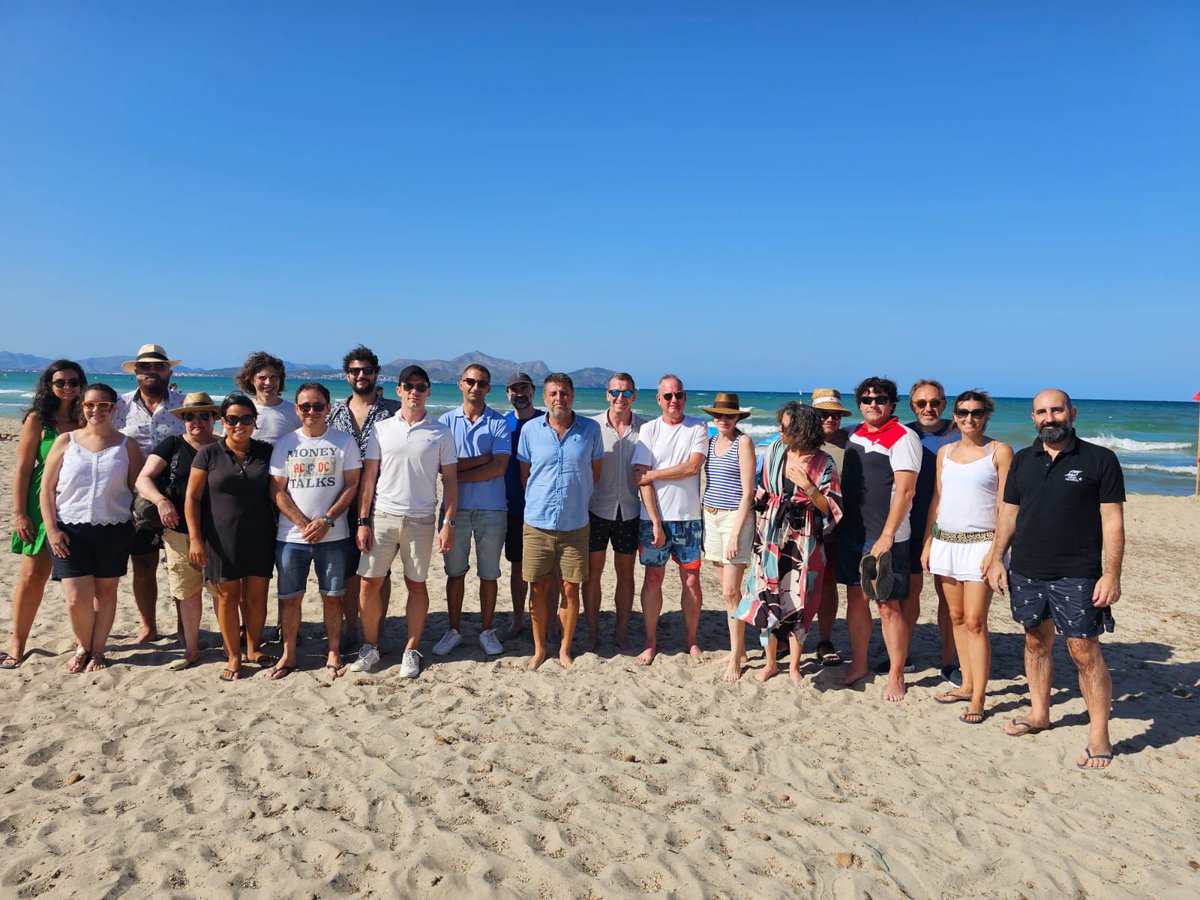 UIB_Business's tweet photo. Farewell to another amazing academic year in Mallorca!🎓🌴Wishing you all a well-deserved break! ☀️
#MallorcaUni #EndOfCourse #SummerBreak #CanPicafort https://t.co/g7TbI1WUrR