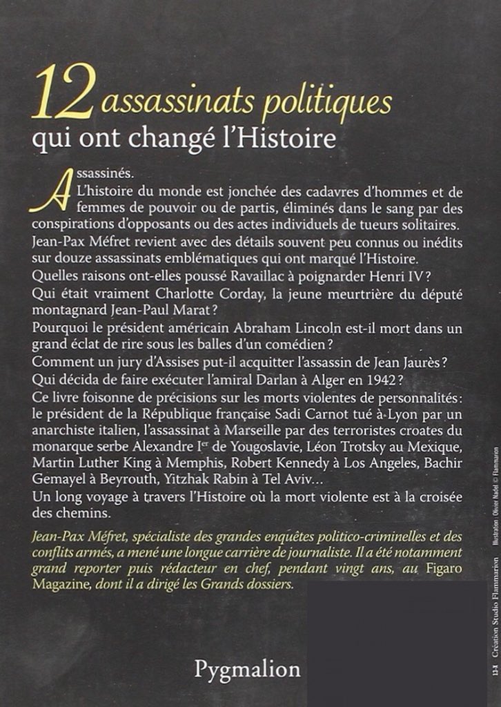 ClaireParisJazz ن (@claireparisjazz) on Twitter photo 📣📣
31 juillet 1914 , Jean #Jaurès est assassiné à Paris .
👉 Chapitre 5 du livre de JPax "12 assassinats politiques qui ont changé l’#Histoire " <a href="/JeanPaxM/">Jean-Pax Méfret</a> #JeanPaxMéfret
<a href="/ed_Pygmalion/">Pygmalion</a> <a href="/Ed_Flammarion/">Editions Flammarion</a> jpx-shop.fr 📣📣
31 juillet 1914 , Jean #Jaurès est assassiné à Paris .
👉 Chapitre 5 du livre de JPax "12 assassinats politiques qui ont changé l’#Histoire " <a href="/JeanPaxM/">Jean-Pax Méfret</a> #JeanPaxMéfret
<a href="/ed_Pygmalion/">Pygmalion</a> <a href="/Ed_Flammarion/">Editions Flammarion</a> jpx-shop.fr