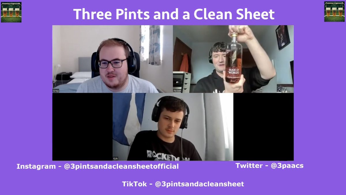 In episode 38, Robert continued with his Whisky of the Week which was @AnnandaleDstlry! A very enjoyable dram - Man O’Words 🥃 Please feel free to send him samples to review in a future episode!😉  

#Whisky #AnnandaleDistillery #Football #FootballPodcast #SouthwestScotland