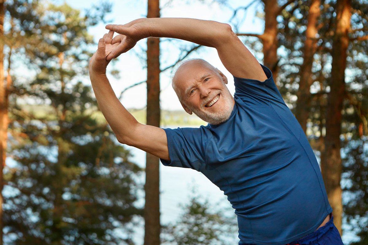 #Stretch! Research from the U. of Milan showed a 12 week stretching regimen improved blood flow, lowered blood pressure &amp; decreased the stiffness of arteries. Good blood flow leads to less damage on artery walls and may mean a lower risk for heart attacks and strokes. Stretching