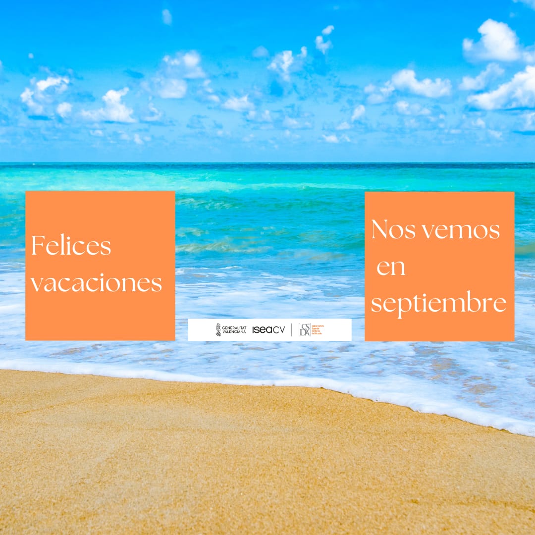 CSD_ALICANTE's tweet photo. Desde el #CSDA os deseamos Felices vacaciones y que disfrutéis mucho del verano.
Nos vemos en septiembre con el nuevo curso académico 2023/2024.
.
@DIseacv @GVAinnova @iseacv
#gradoendanza #meces2 #csdalicante #enseñanzasartisticas https://t.co/gsIISmHOff