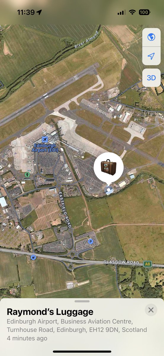 Hi <a href="/AerLingus/">Aer Lingus</a> <a href="/EDI_Airport/">Edinburgh Airport</a> , you lost my luggage yesterday along with two of my colleagues and it still doesn’t seem to still have moved. It is in the ID centre as you can see here. If you could send it back please that would really help.