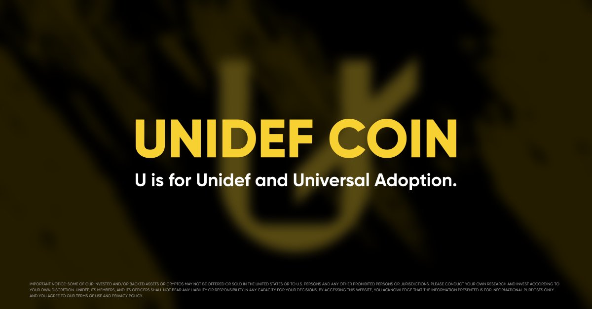 Unidef Coin tweet media