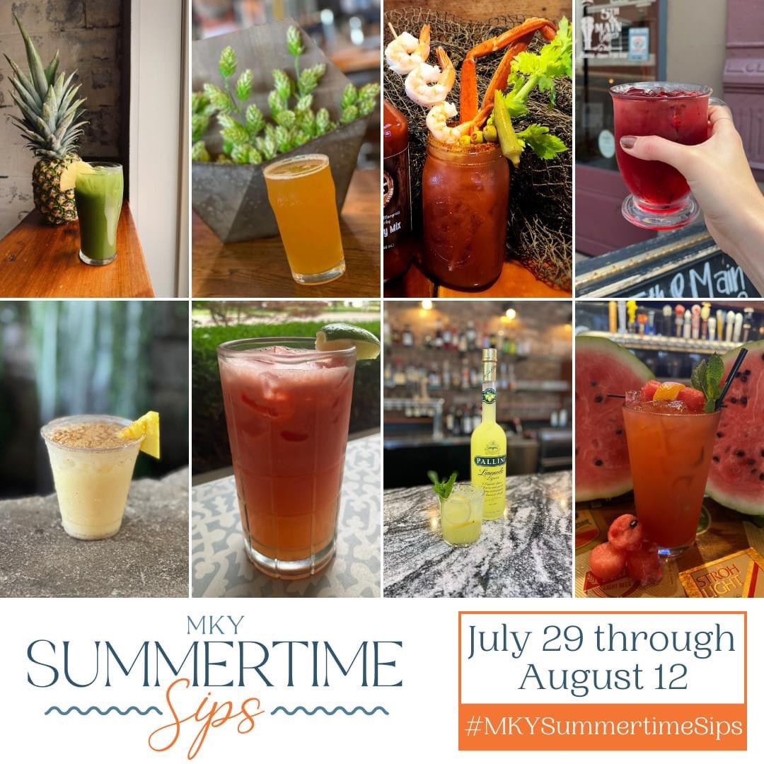 MurrayKentucky's tweet photo. MKY Summertime Sips kicked off this weekend and the line-up of drinks are looking tasty! Which ones are you eager to try? ☀️🍹

https://t.co/mxKhzVx6O9

#MKYSummertimeSips #MurrayKY https://t.co/PuiKG6rIOB