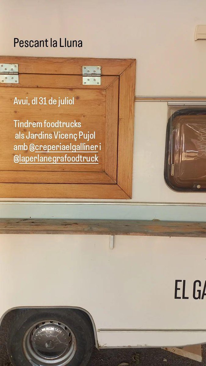 Festa Major Torello (@fmajortorello) on Twitter photo Avui mantenim les foodtrucks per sopar als Jardins de Can Parrella, pel Pescant la Lluna!
<a href="/AjTorello/">Ajuntament de Torelló</a> Avui mantenim les foodtrucks per sopar als Jardins de Can Parrella, pel Pescant la Lluna!
<a href="/AjTorello/">Ajuntament de Torelló</a>