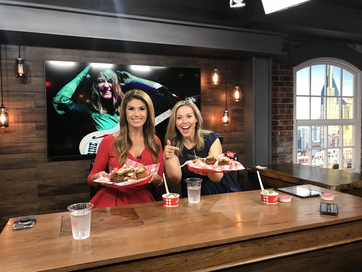 Things are heating up at the @TODAYINNASH studios! This afternoon, host @CaroleWSMV is taking on the Shut The Cluck Up Challenge. Tune in to @WSMV today at 2pm to see if she can take the heat!