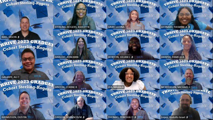 Julian Horton (@julianjh32) on Twitter photo Graduation day!!! <a href="/Thrive_CAS/">Thrive Development Program</a> <a href="/LifeAtATT/">Life at AT&T</a> #AshLEGENDary we started together we graduated together <a href="/AshleyS_BRCC/">AshleySterlingRogers</a> is the best Cohort of all time! Graduation day!!! <a href="/Thrive_CAS/">Thrive Development Program</a> <a href="/LifeAtATT/">Life at AT&T</a> #AshLEGENDary we started together we graduated together <a href="/AshleyS_BRCC/">AshleySterlingRogers</a> is the best Cohort of all time!