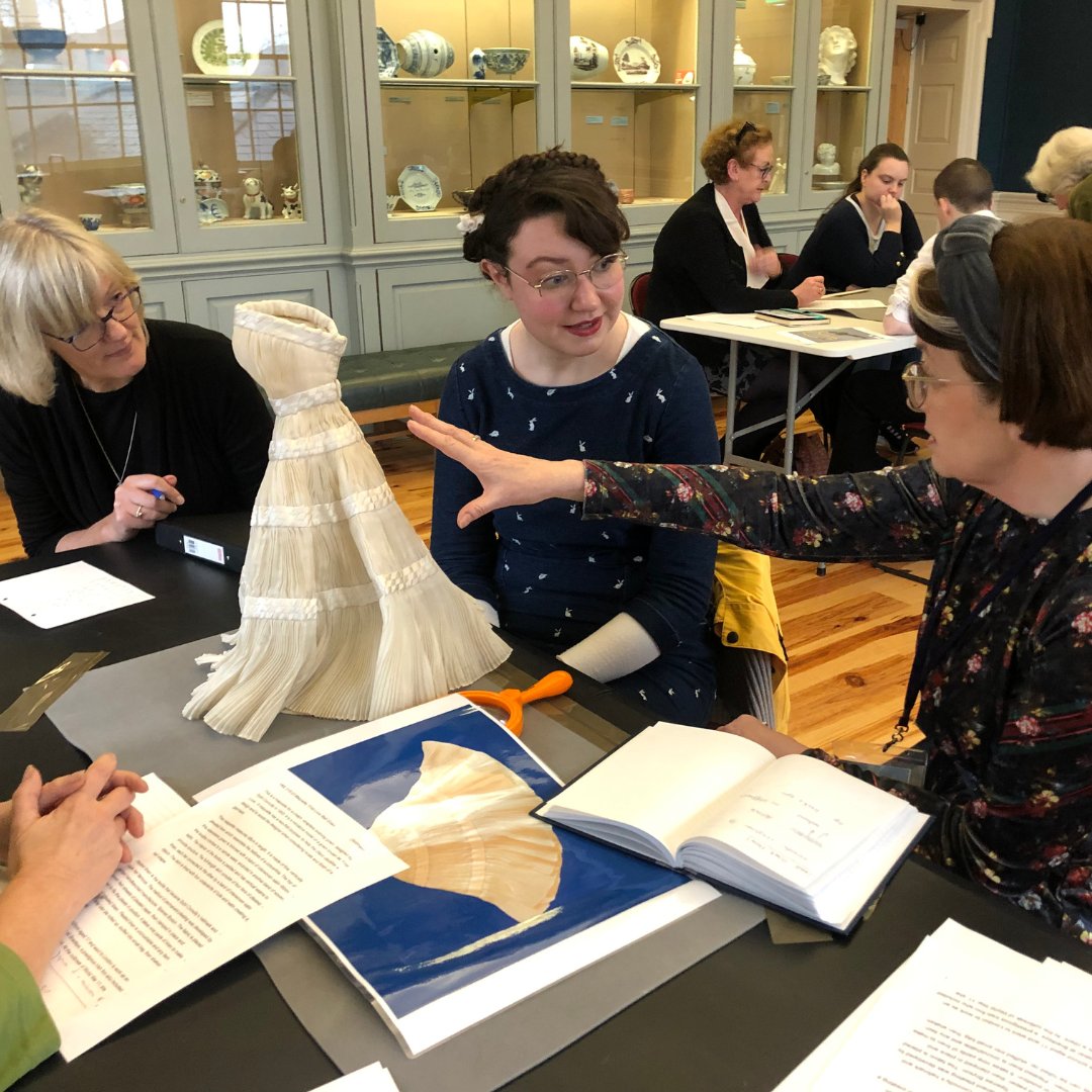 HuntMuseum's tweet photo. We've been working on a very special project lately with persons with visual impairment. 

Our co-creators worked alongside docent volunteers to establish an archive of audio descriptions of some of our favourite objects from the collection.   

More info👉https://t.co/EnQV8fvSGU https://t.co/htvV81OSjS