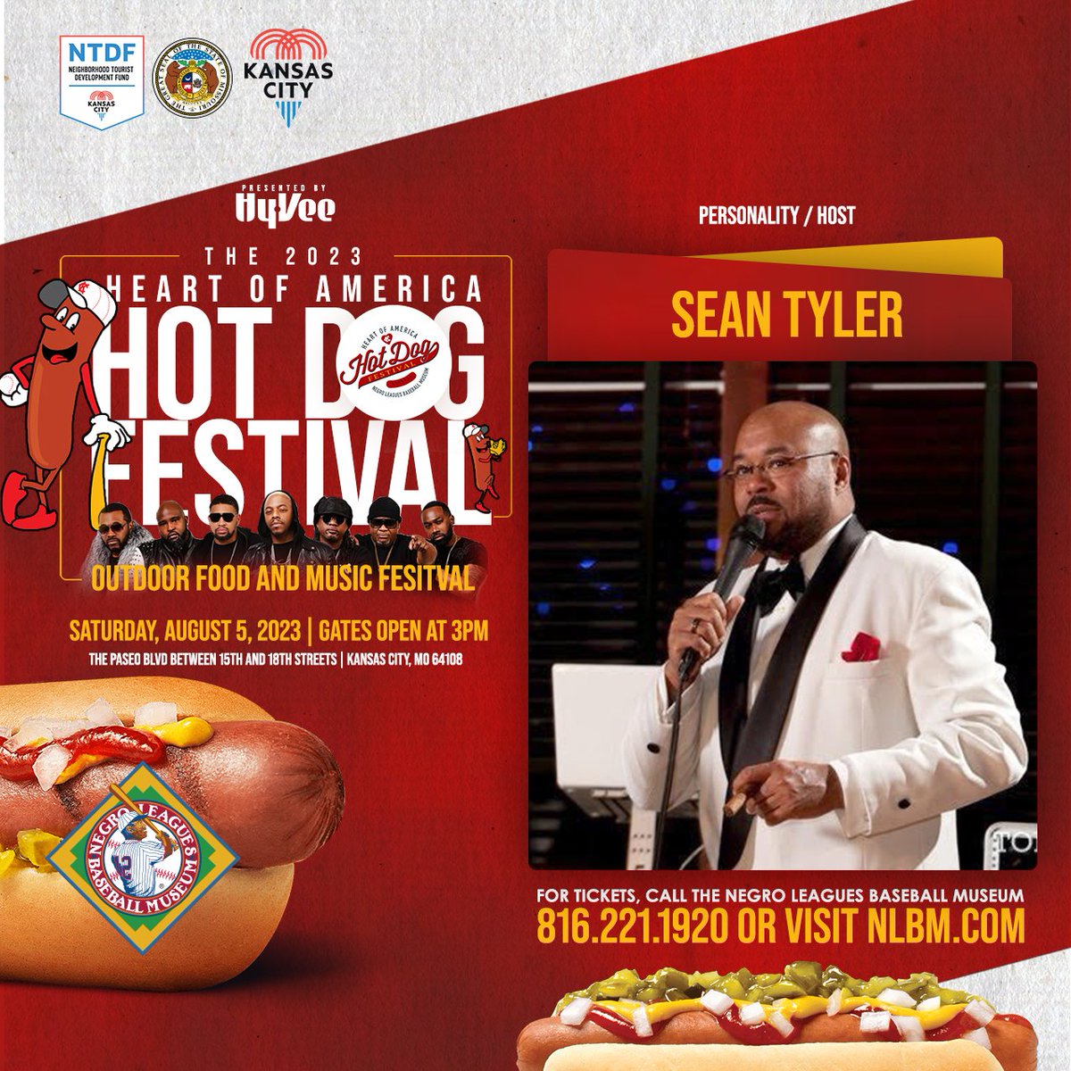 Only one place to be this weekend, @NLBMHotDogFest 😊 music, food, family, friends and fun! @HyVee @HyVeeKCMetro @NLBMuseumKC @nlbmprez #seeyouthere