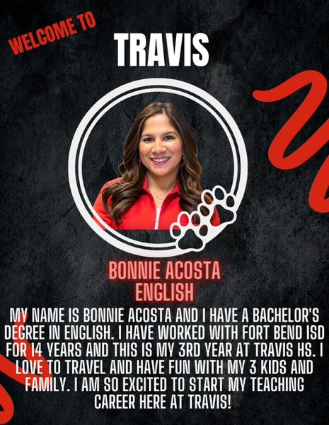 So so thrilled to have <a href="/bonsga/">Bonnie Grimaldo</a> join our English II team!!
