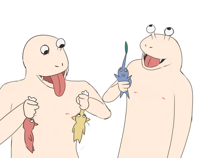 ピクミン4クリア記念絵