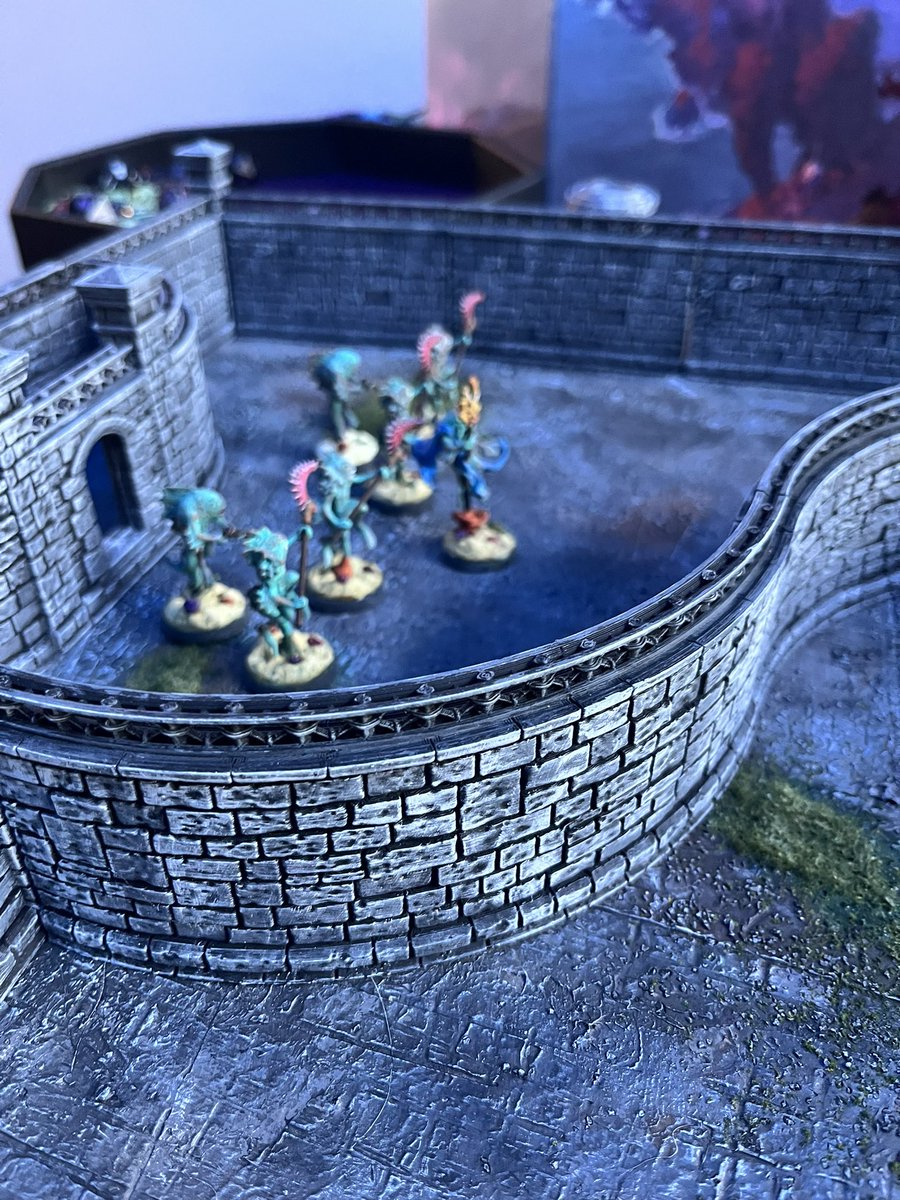 Savamundo's tweet photo. Super fun time being a guest player at one of our local DM’s weekly games. #foreverdmplays #craftingdm #dnd #tabletopterrain #dungeonsanddragons https://t.co/CXD0FzAIHr
