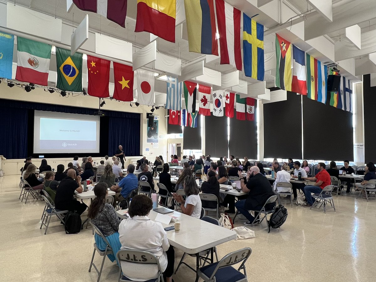 gmolopez78's tweet photo. Our Superintendent, Dr. Austin, welcomed our new teachers during our orientation as we prepare for the 2023-24 school year. #PAUSDPromise #PABuffalo #1PA https://t.co/4sKs9gfgNf