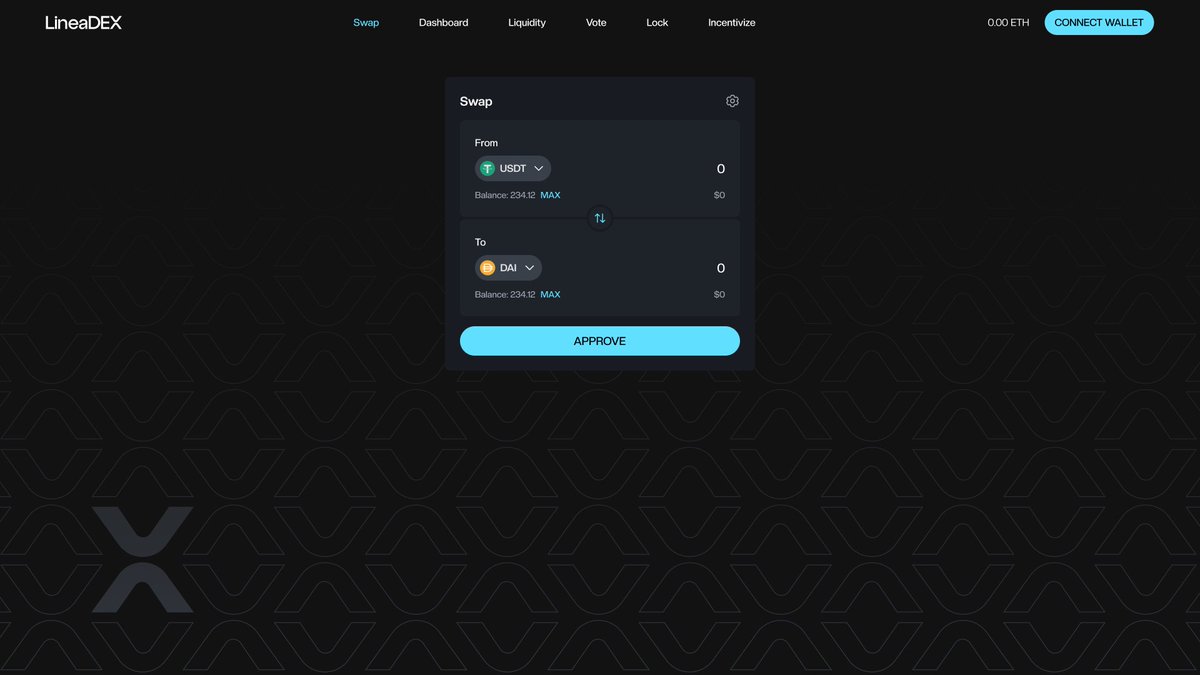 LineaDEX_'s tweet photo. Get a sneak peek of what's coming to LineaDEX Dapp. 👀

Testnet is on its way!

#Linea #LineaDEX #ETH https://t.co/oQkN6dejr3