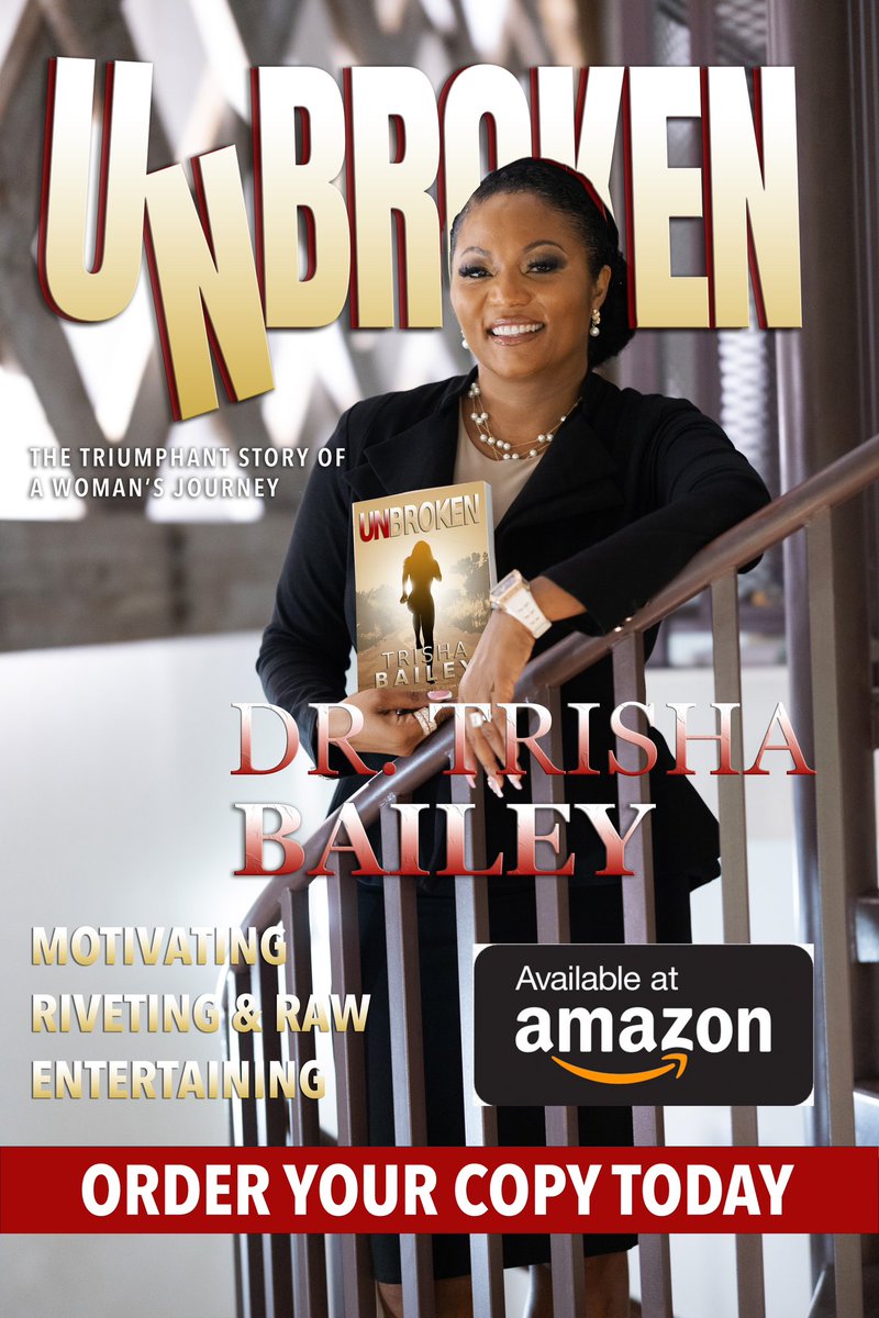 CMOY_'s tweet photo. The overwhelming responses I’ve received from the readers of my book have been beyond amazing. Thank you, everyone. Thank you!! 
#TrishaBaileyUnBroken #Unbroken #creatingmyownyes #bookrelease #bestseller #WomenEmpowerment #selfpublishedauthor https://t.co/8Oy9PXFXAj