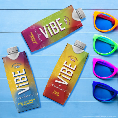 HenryFoxSales's tweet photo. Enjoy a new, fruit-flavored wine beverage while vibing on-the-go! Vibe is the perfect pairing with summer! 🍓🍋🍍

#Vibe #Vendange https://t.co/aSH7P0QqGE