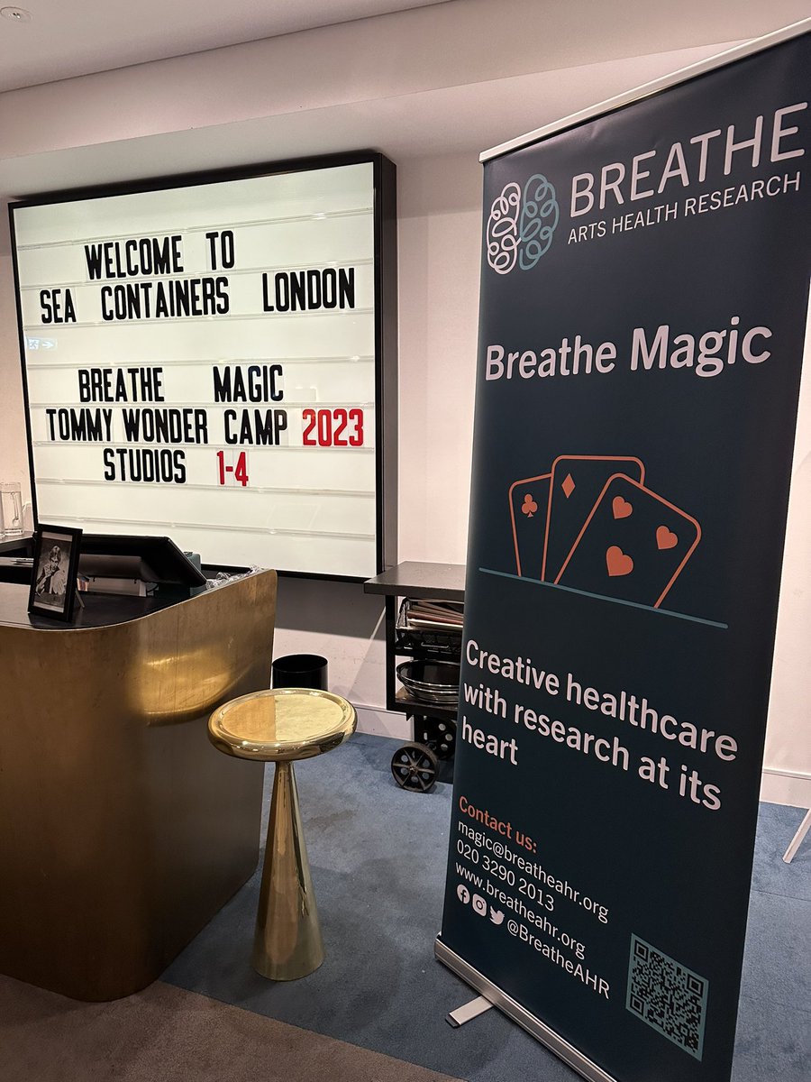 BreatheAHR's tweet image. A fabulous first day at Breathe Magic camp 2023! 🪄 The room is full of fun, excitement and wonder 🤩 we can’t wait to see what our 16 Young Magicians will achieve over the next 2 weeks! 🎩👏🏼

A big shoutout to @SeaContainers_ who are hosting us over the camp ✨